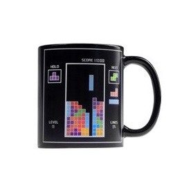 Retro game mug - color changing