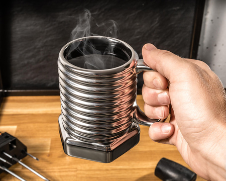 Screw mug - SILVER