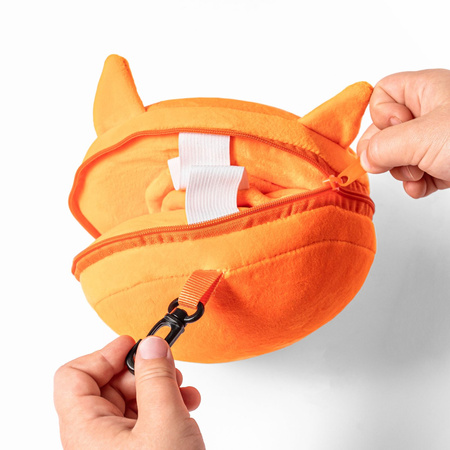 Travel Pillow with Eye Mask FOX