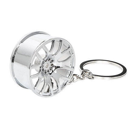 Moto rim keychain