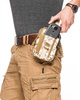 Survival waist bag - CAMOUFLAGE BROWN