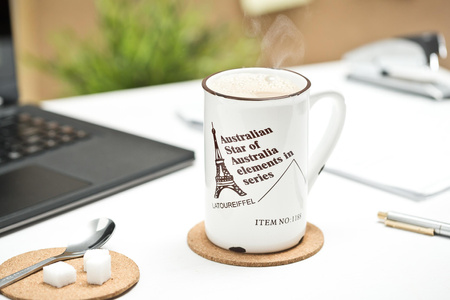 Retro porcelain mug - Australian star