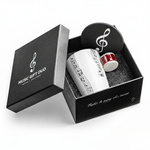 Music Gift Duo - RED DRUM + coaster