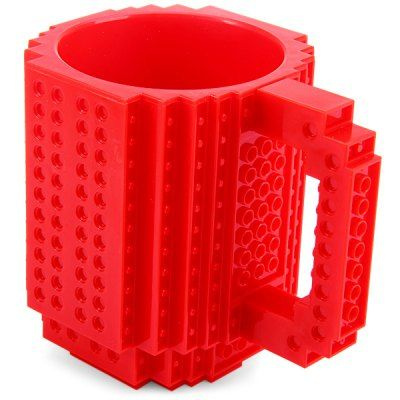 Block mug - RED