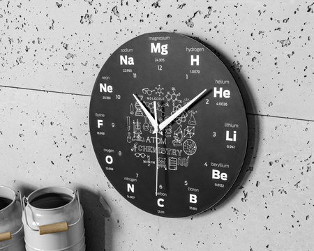 Wall clock CHEMISTRY 
