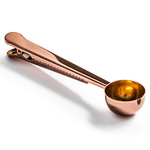 Coffee scoop with bag clip 2in1