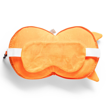 Travel Pillow with Eye Mask FOX