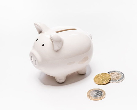 Piggy coin bank