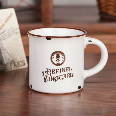 Retro MINI porcelain mug - Refined Vanguards