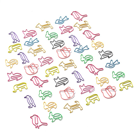 Paper clips ANIMALS 50 pcs 