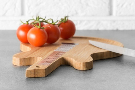 Guitar chopping board