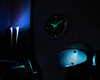 GAMER'S wall clock - glows in the dark