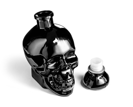 Black SKULL bottle 750 ml