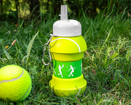 Collapsible water bottle TENNIS BALL