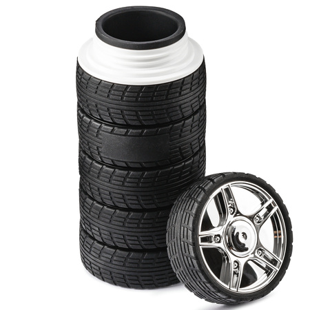 Collapsible silicone bottle TYRES