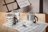 Music mug with lid - KEYBOARD