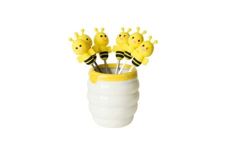 Fruit fork BEE 6 pcs