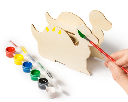 Money bank DINO with painting set