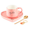 Women gift set - cup, saucer & spoon