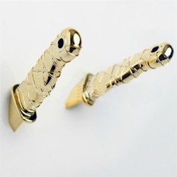 Ninja knife magnets - GOLDEN