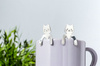 Cat tea spoons 2 pcs. SILVER