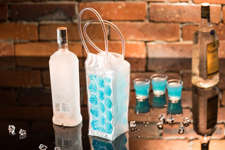 Bottle cooler - blue