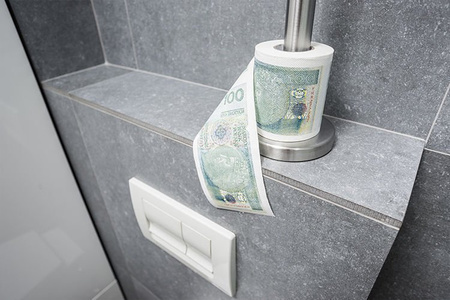 Toilet paper 100 PLN