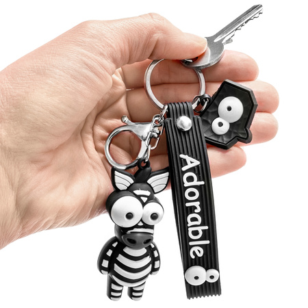 3D keychain - ZEBRA