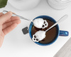 Tea spoons SKULLS 2 pcs