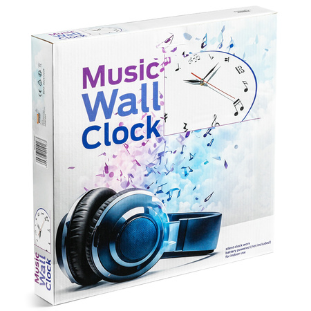 Wall clock MUSIC 