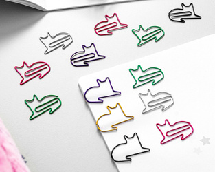 Paper clips CATS  50 pcs