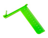 Zipper book mark - green