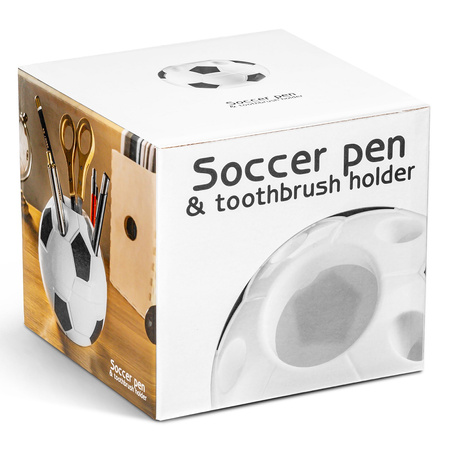 Soccer pen holder 