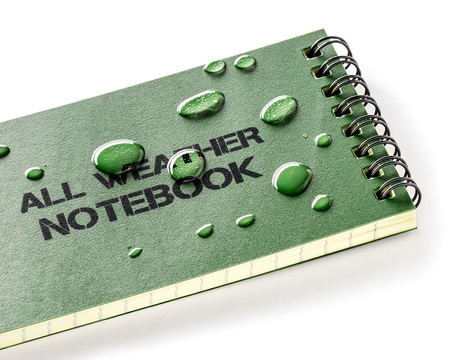 All weather notebook