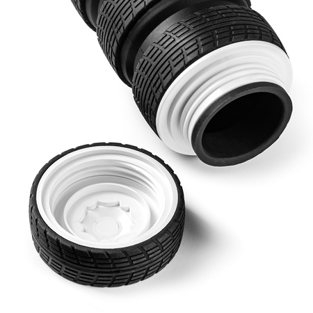 Collapsible silicone bottle TYRES