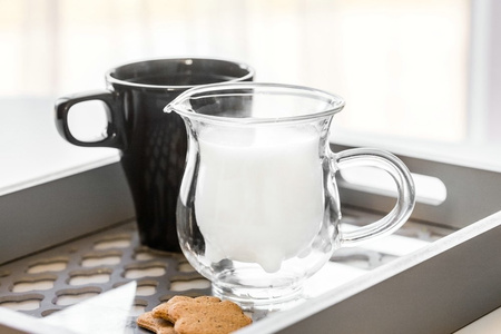 Milk Cow Glass Cup (Creamer)