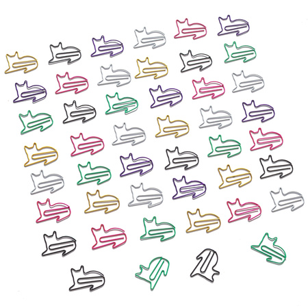 Paper clips CATS  50 pcs 