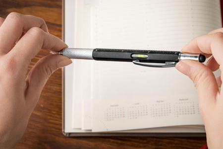 Multiool pen 6in1 - BLACK