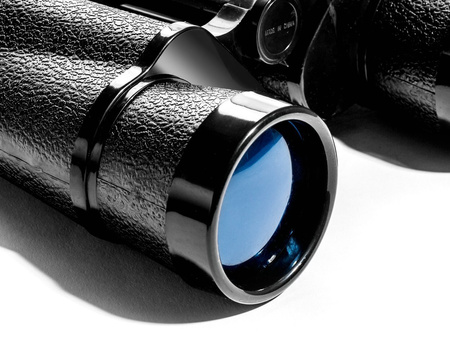 Binoculars secret flask