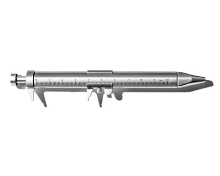 Vernier scale ballpen 