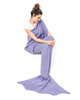 Mermaid tail blanket deluxe - PURPLE