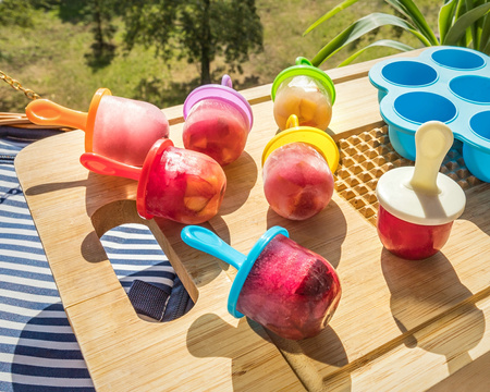 HOME MADE ice cream tray (7 holes)  