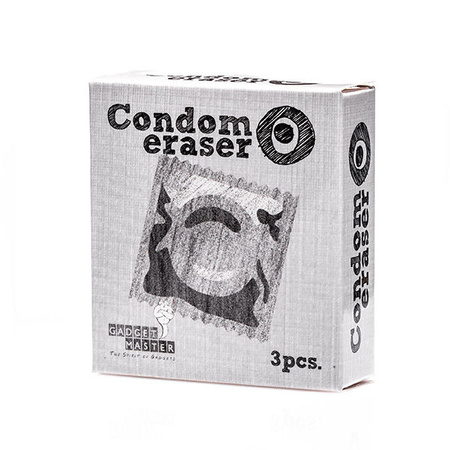 Condom erasers