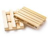 Pallet wood coaster 4 pcs.