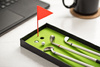 Golf pen set delux with green