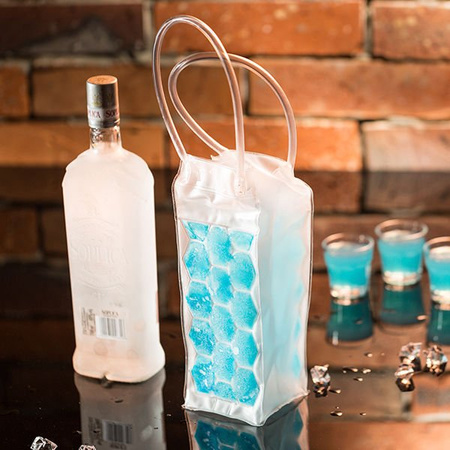 Bottle cooler - blue