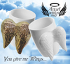 Angel wings mug - GOLDEN