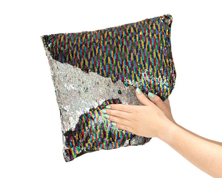 Sequin pillow - SQUARE SHAPED