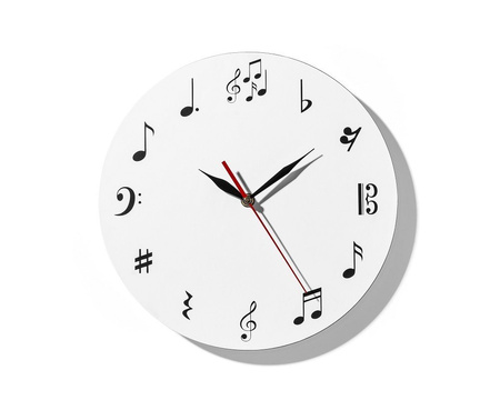 Wall clock MUSIC 