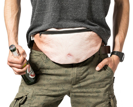 Beer belly bag